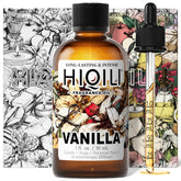 HIQILI huile vanille – bouteille gouttes, parfum durable pour peau.