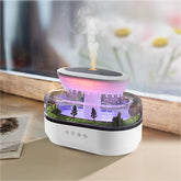Hiroga diffuseur nuage-pluie 250ml offre ambiance apaisante et humidification légère.