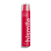 Hismile dentifrice aromatisé Velours Rouge — bouteille avec texture onctueuse et parfum frais