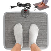 Tapis chauffant Hodeamy sous le bureau pour pieds chauffés rapidement.