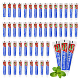 HOIQIRY dentifrice miniature de voyage menthe, emballage individuel pour hôtels et voyages.