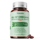 HojaSana huile origan bouteille – soutien potentiel du bien-être quotidien.
