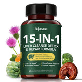 HojaSana support hépatique – capsules pour soutenir le foie au quotidien.
