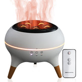 HONEYYEAR diffuseur 300ml avec lumière multicolore, crée ambiance apaisante et humidifie l’air.