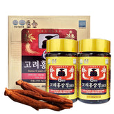 HongSamJeong Extrait Ginseng Rouge Coreen 6 ans en flacon de 240 g, soutien potentiel d énergie naturelle.