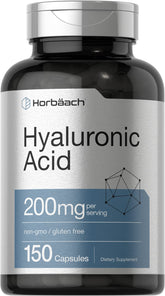 Horbäach acide hyaluronique – bouteille 200 mg, prise pratique dans la routine quotidienne.