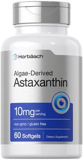 Horbäach Astaxanthine 10 mg – bouteille softgels, praticité et énergie au quotidien