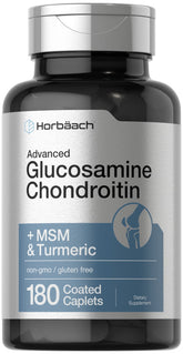 Horbaach glucosamine-chondroïtine capsules pelliculées – soutien articulaire quotidien.