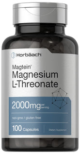 Horbaach Magtein L-thréonate – bouteille de capsules prête pour un usage quotidien