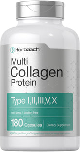 Horbaach Multi Collagen Protéine – bouteille: soutien potentiel à la peau et aux tissus