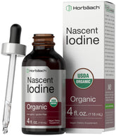 Horbaach gouttes d'iode nascentes – flacon et dosage précis pour usage quotidien.