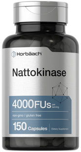 Horbäach Nattokinase – bouteille 150 capsules, soutien potentiel au quotidien