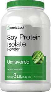 Horbaach Protéine Soja Isolate sans saveur, poudre prête pour shake protéiné neutre