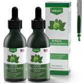 Bouteille Horjoy Chlorophylle Liquide au goût menthe offrant une énergie naturelle potentielle.