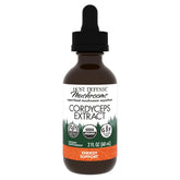 Host Defense Cordyceps Extrait – bouteille avec gouttes, soutien immunitaire potentiel.