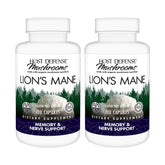 Host Defense Crinière de Lion: capsules dans bouteille, soutien potentiel à la concentration.