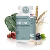 TriEnza Houston Enzymes – bouteille digestive soutient les protéines.