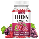 Gommes de fer Hovika saveur raisin, douceur et absorption améliorée pour l'énergie quotidienne.