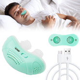 Hualai appareil anti ronflement mini vert menthe, pour respiration plus fluide pendant le sommeil.