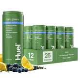 Bouteille Huel Daily Greens prête à boire, pratique pour un petit-déjeuner rapide.