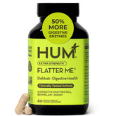 HUM Flatter Me – bouteille de 60 capsules prête à l'emploi pour le confort digestif.