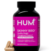 HUM Skinny Bird extrait de the vert en capsules soutenant la routine repas