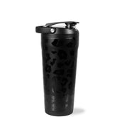 HydroJug Shaker inox 24 oz montrant l’isolation qui garde le froid et évite la condensation.