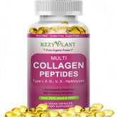 HZZYPLANT multicollagène, boîte de capsules molles, soutien beauté et mobilité quotidienne.