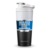 Ice Shaker bouteille inox 26oz maintient le froid plus de 30 heures.