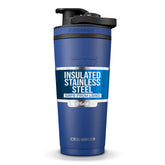 Ice Shaker – Bouteille isolante 26oz Navy, maintien le froid longtemps.