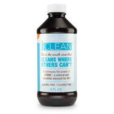 iCLEAN rinçage buccal, bouteille d'iode, haleine fraîche prolongée.