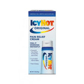 Bouteille Icy Hot Extra Fort prête à l emploi pour un soulagement temporaire.