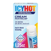 Icy Hot Original, tube de crème, soulagement ciblé des douleurs musculaires.