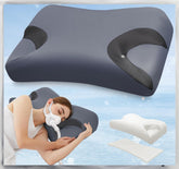 IKSTAR 5.0 oreiller CPAP hauteur ajustable pour aligner le cou et la colonne lors du sommeil.