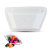GMS etui pilules poche compact, pratique pour voyager en toute discrétion