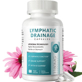 iMATCHME Drainage lymphatique – bouteille montrant le complexe pour soutenir le drainage et la circulation.