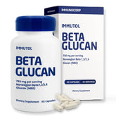 Immutol: bouteille de capsules, format pratique et facile à avaler