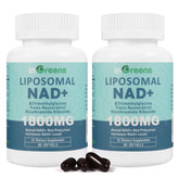 inGreens Liposomal NAD+ 1800 mg - bouteille, énergie quotidienne et absorption optimisée