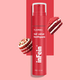infein dentifrice velours rouge emballage élégant pour la routine quotidienne