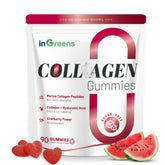 inGreens gommes collagène en bouteille 5000mg, soutien peau et mobilité