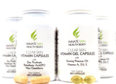 Innate Skin – bouteille du système acne, soutien quotidien à la peau.