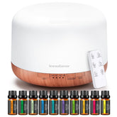 InnoGear diffuseur aromathérapie 500 ml, ambiance parfumée durable dans le salon.