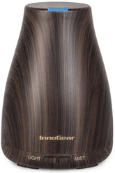 InnoGear diffuseur huile essentielle brun — brume fine pour relaxation