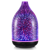 InnoGear diffuseur huiles essentielles 150 ml en verre 3D, ambiance raffinée.