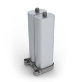 Inogen One G4: paire de colonnes métalliques amovibles, remplacement facilité à domicile.