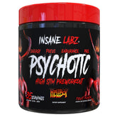 Pot Insane Labz Hellboy Edition démontrant une stimulation élevée pour énergie soutenue.