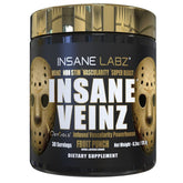 Insane Veinz Gold – bouteille et pompes intenses pour vos entraînements.
