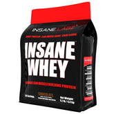 Insane Labz Insane Whey en bouteille chocolat, idéale après l’entraînement.