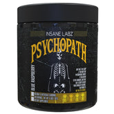 Bouteille Insane Labz Psychopath, couleur bleu-framboise, énergie durable pour l'entraînement.