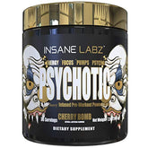 Insane Labz Psychotic Gold, versement de la bouteille pour énergie rapide et concentration accrue.